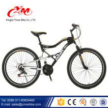 Alibaba bicicleta / novo design mountain bike / mountain bike com suspensão dupla